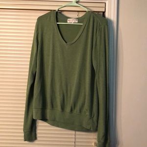 Wild fox green sweater
